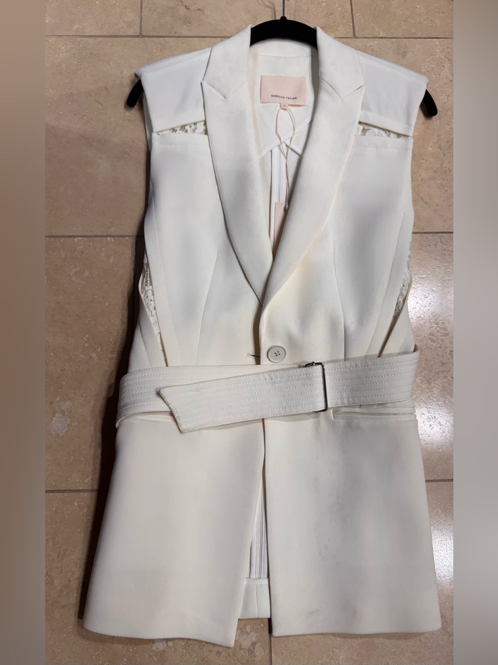 Rebecca Taylor suit vest NWT